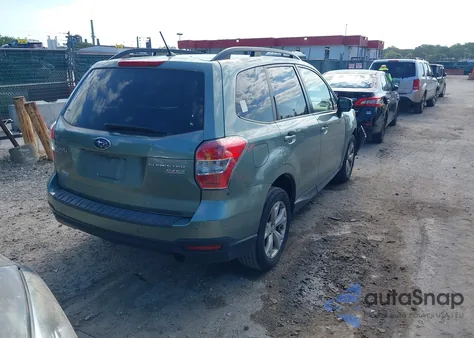 2014 Subaru Forester 2.5I Premium from USA, damaged, VIN JF2SJAEC0EH553918